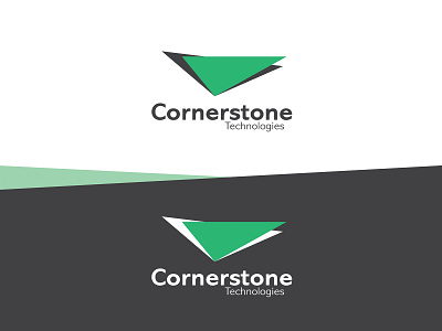 CORNERSTONE TECHNOLOGIES (LOGO DESIGN) branding design graphic design logo vector