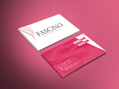 FASCINO (Business Card Design) branding design fashion graphic design