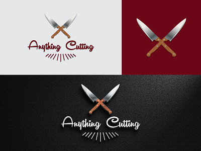 Anything cutting (Logo Design) branding design illustration logo vector