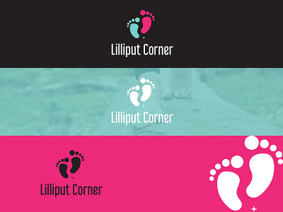 Lilliput Corner (Logo Design) design lelipul logo vector