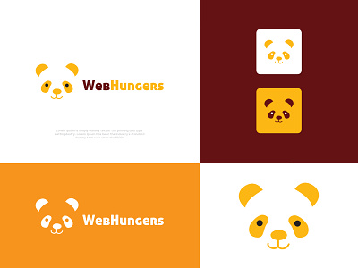WEBHUNGERS branding design graphic design hungers illustration logo vector web