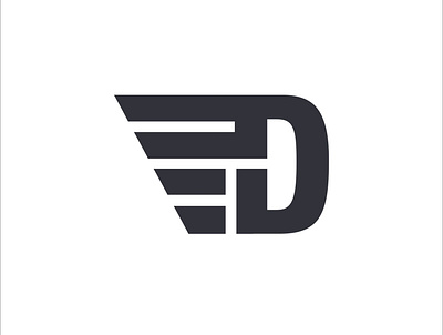 Alphabet Logo - Danang Drone branding design icon illustration illustrator logo typography vector