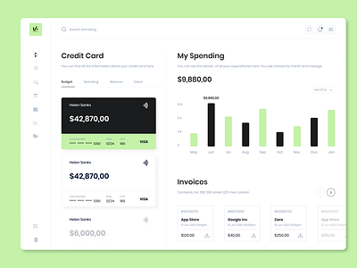 Banking Dashboard Design