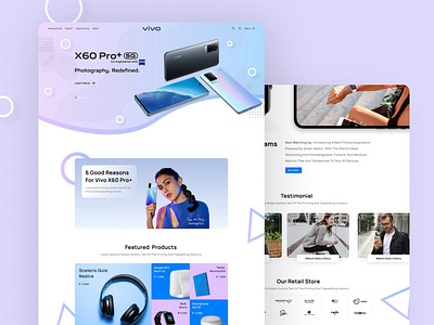 Mobile Accessories Landing Page application branding creative landingpage mobile accessories mobileapp ui uidesign uiux uiuxdesign uiuxguruji vivo vivo mobile vivomobile website websitedesign