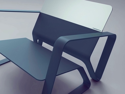 Osc Chair Blue Silver By Ruud Groeneveld On Dribbble