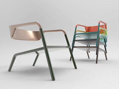 Lazy Royal lounge chair chair concept design furniture design industrial design lounge chair product design