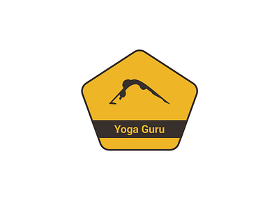 Badge badge badge design badge logo badgedesign dailyui dailyui 084 design figma logo yoga yoga guru yoga pose