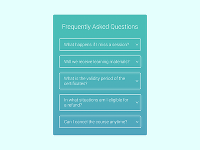 FAQ dailyui dailyui 092 design faq faqs figma mobile questions ui ux web