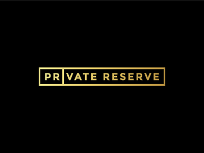 Private Reserve gold logo private reserve type