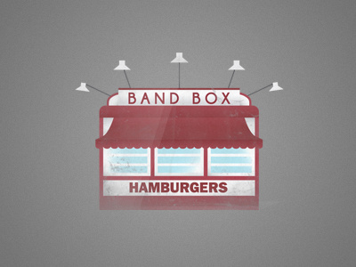 Band Box Diner band box diner food hamburgers