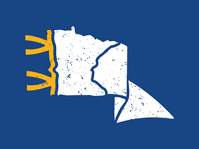 Minnesota Pennant flag mark minnesota mn pennant wave