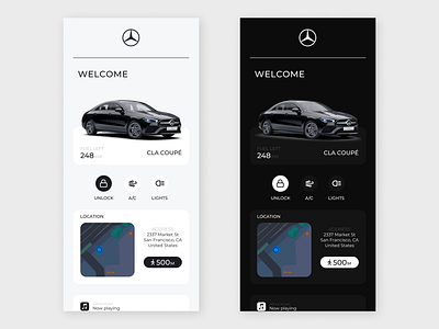 Mercedes Concept App