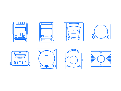 Legacy Consoles iconset classic consoles game icons iconset