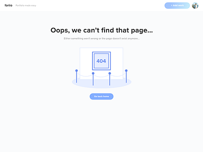 404 page