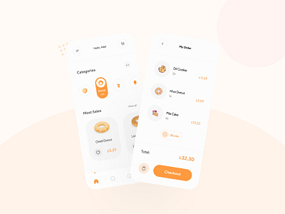 Food Order App Concept