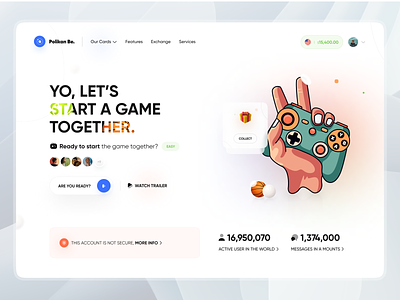 Games Store Redesign  Game store, Game design, Web inspiration