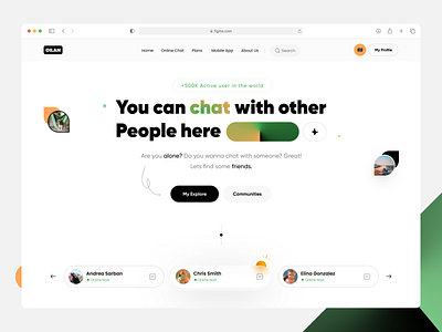 Chat | Landing Page