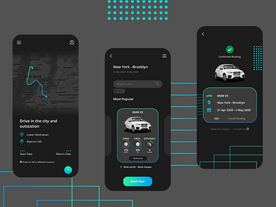 Car Rental App car carrental design designer trend 2020 ui ui ux uidesign uiux ux uxdesign