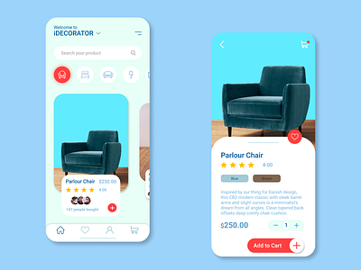 Furniture App Concept