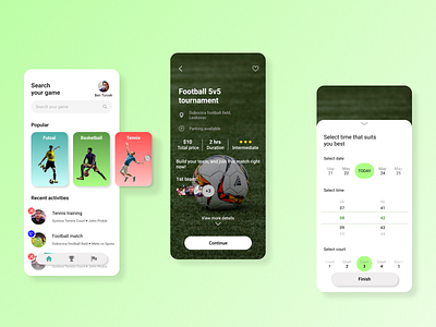 Sport Booking App