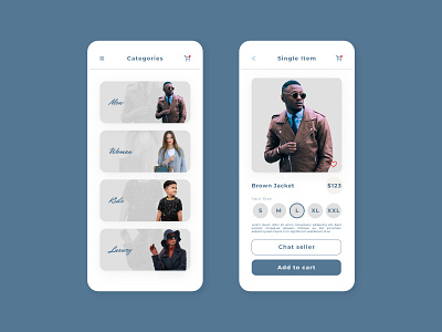 E-Commerce Shop (Single Item) - dailyUI app branding design e commerce e commerce shop (single item) graphic design illustration mobile portrait shop single item ui