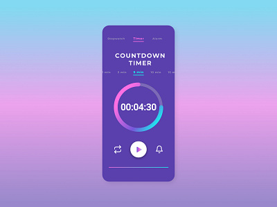 Countdown Timer - dailyUI