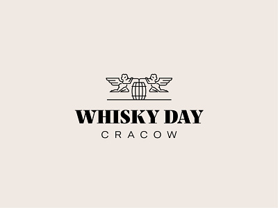 Whisky day Cracow branding cocktail cocktail bar design festival logo sygnet