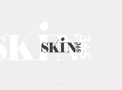 Concept Skin 365 branding clean design logo minimal vector