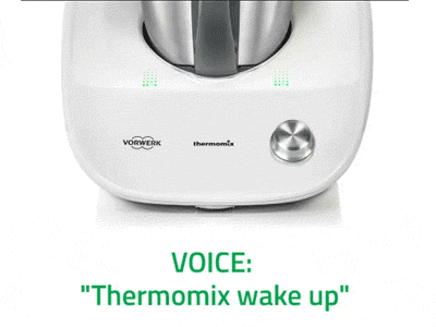Thermomix TM6 :: Voice :: UX :: Produktidee :: Melanie Adelt concept design sprint hmi idea innovations product produkt ux voice