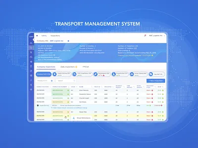 Transportation Management System crm design erp illustrator logistic scetch tms truck ui ux webapp