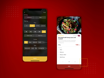 Food ordering and delivery app