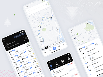 Transport tracking app