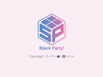 stackparty brand branding design illustrator logo logo design logo mark logodesign photoshop stack