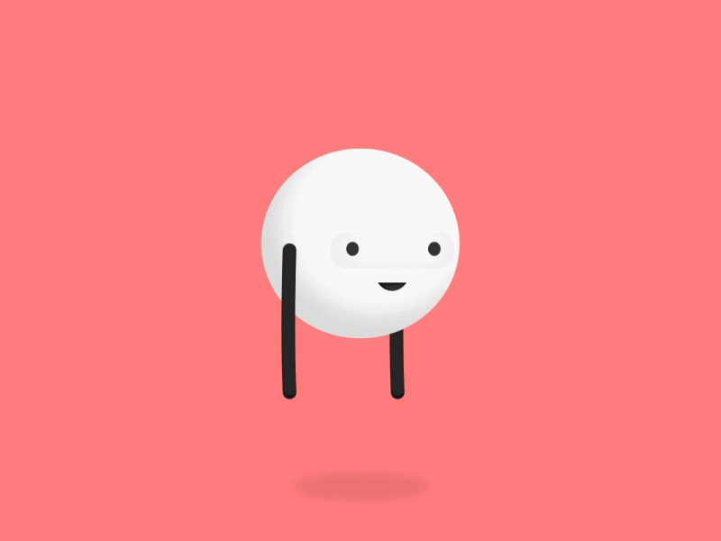 Friday Fun 3d animation animated gif animation character design concept cute cute illustration design flat design friday illustration loop animation minimal motion design robot vector