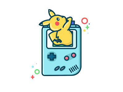 Pikachu wants to play branding character cute cute art design digitalart game illustration kawaii pikachu play pokemon procreate videogames