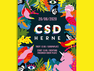 CSD Herne – Corporate Design branding corporate design illustration keyvisual