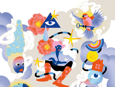 documentary film festival for children & young adults editorial illustration illustration