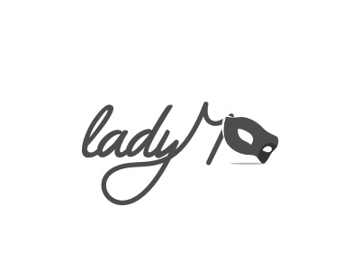 Logo proposal for ladyM branding logo mask