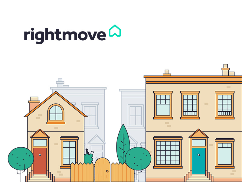 Street Illustration - other side by Dan Vidrasan for Rightmove on Dribbble