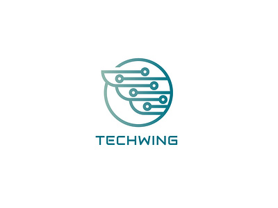 Tech Wing Logo Design