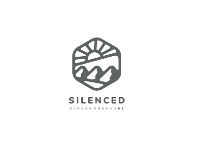 Mountains Landscape Logo Design