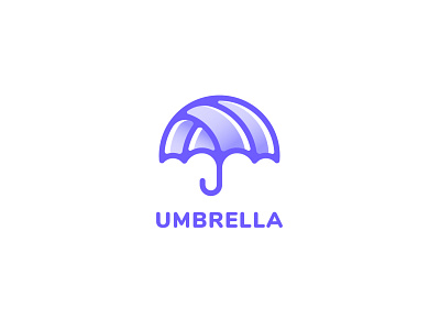 Umbrella Logo Design protection rain real estate safety security umbrella umbrella logo weather