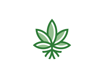 Cannabis Plant Logo