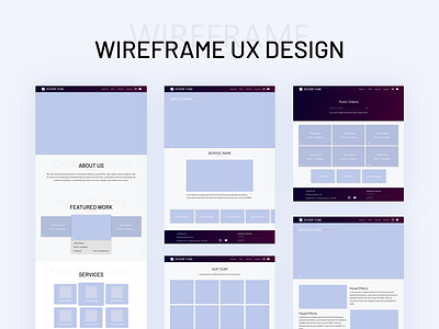 Website Wireframe