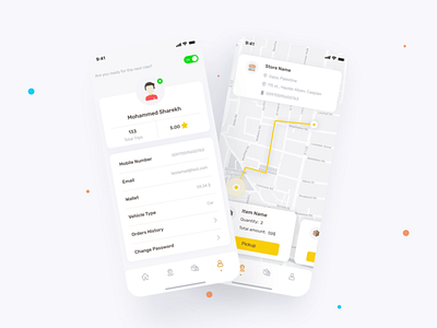 Tezaz Delivery System (Driver App)