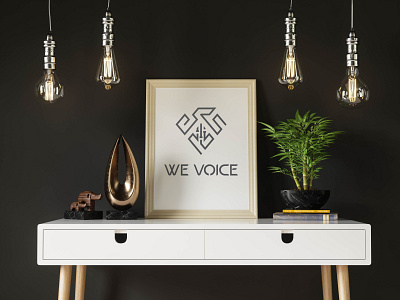 eagle + voice branding design display graphic design logo