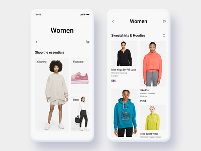 Fashion Mobile App cloth clothes clothing clothing fashion fashion fashion brand fashion design minimal online shop online store outfit shop shopping store style stylist ui uidesign wear women fashion