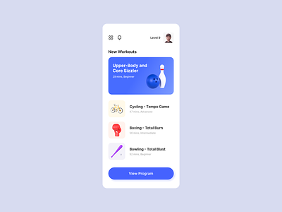 Sportly | Fitness App activity activity app design exercise fitness fitness app football gym health healthy minimal sport sport app sport ui sportly tracker trainer ui wellness workout