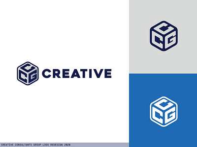 CCG Logo Refresh branding branding design flat icon isometric logo