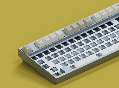 Render testing 3d keyboard minimal render renders